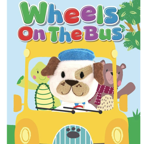 Wheels on the Bus - Finger Puppet Board Book - Novelty Board Book (Finger Puppet Storybooks for Babies & Toddlers)