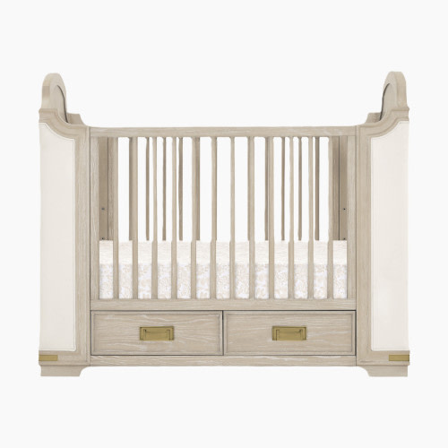 Bellini Paris 4-in-1 Convertible Crib - Whitewash Ash With Lace
