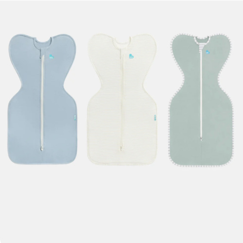 Swaddle Up Starter Bundle | 0.2 TOG | Soft Blue | Breton Stripe | Olive