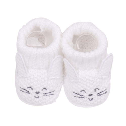 OOOUM Baby Booties Newborn Cat First Walkers Cozy Knit Soft Sole Infant Shoes,CN:One Size