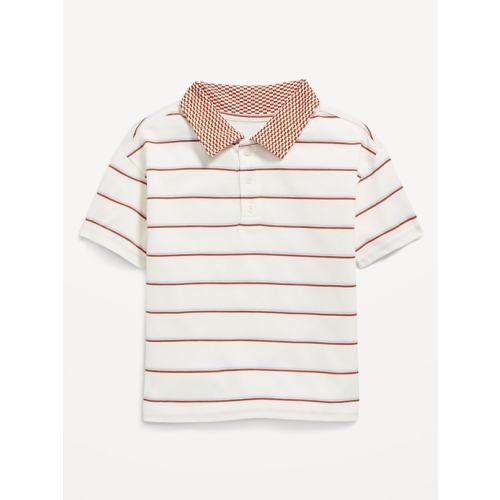 Short-Sleeve Jersey-Knit Polo Shirt for Toddler Boys