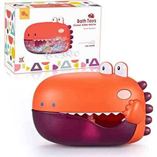 LARAH Dinosaur Bath Toy for Bubble Bath for The Bathtub,1000+ Bubbles Per Minute,Plays 12 Children’s Songs – Baby Kids Toys Makes Great Gifts for Toddlers Ages 18 Months+ Years Girl Boy