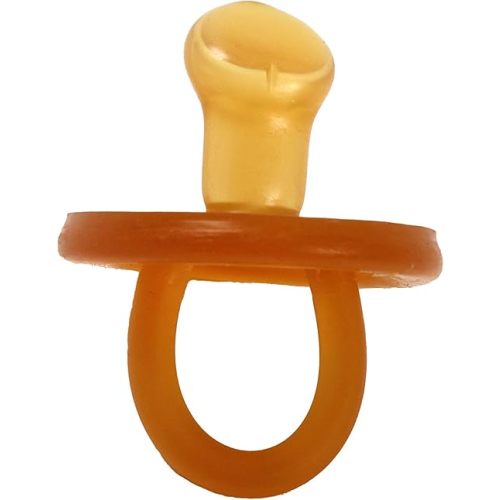 SWEETIE Rubber Orthodontic Pacifier 2 Count 6-12 Months Original Natural Rubber Pacifier