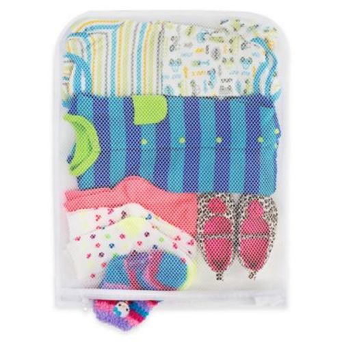 Mesh Delicate Wash Bag - WHITE
