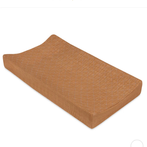 Babyletto Quilted Changing Pad Cover In GOTS Certified Organic Muslin Cotton | Modern Nursery™