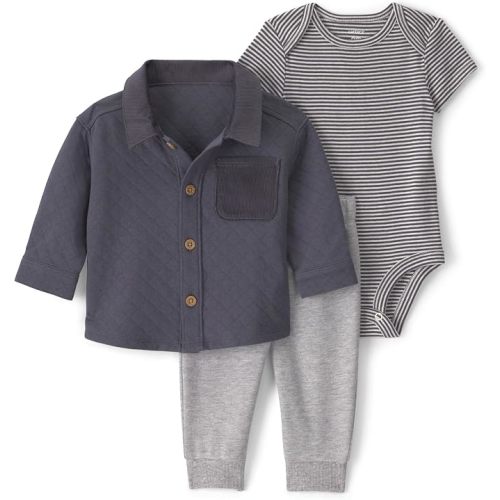 Carter's Baby Boys' 3-piece Bodysuit Pant Sets