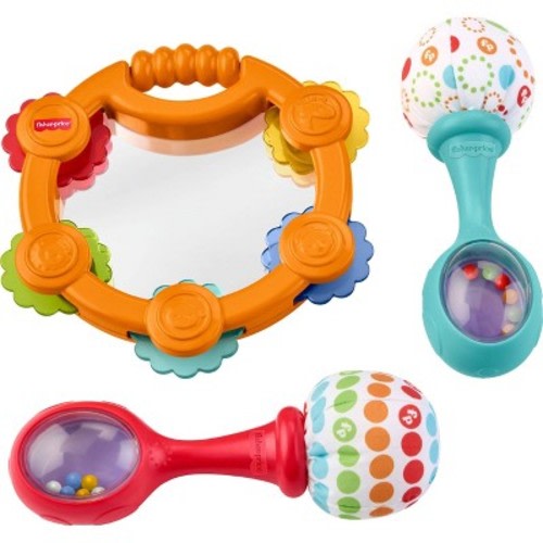 Fisher-Price Tambourine & Maracas Gift Set