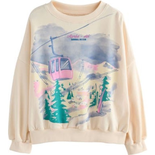 Kids' Après Ski Graphic Sweatshirt, 10Y