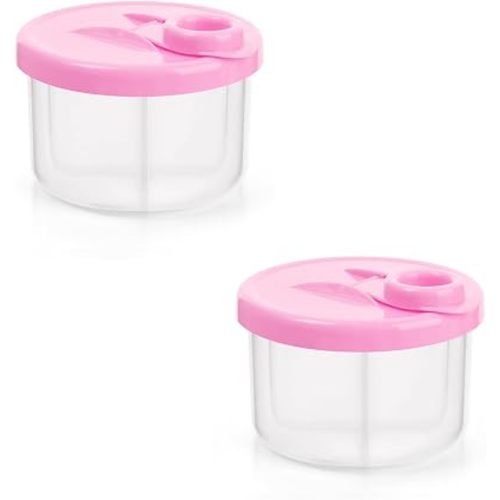 Accmor Baby Formula Dispenser On The Go, Rotating Formula Container to Go