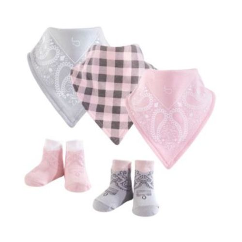 Cotton Bib and Sock Set