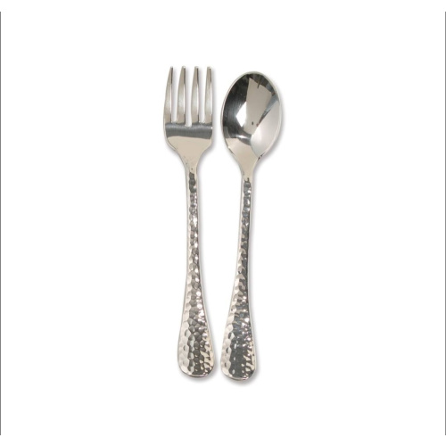 Toddler Hammered Flatware Set - Montessori Services