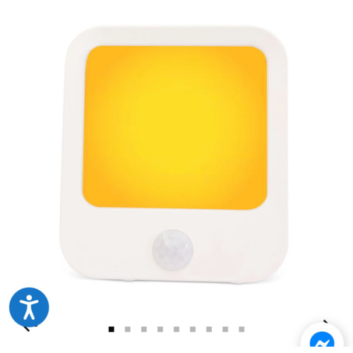 NoBlue Deluxe Plugin Amber Night Light