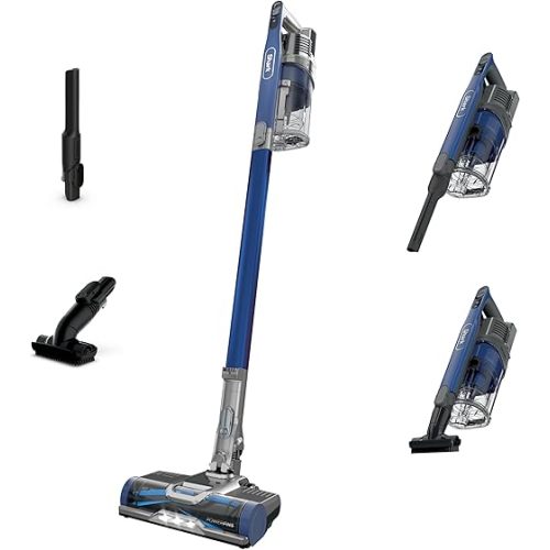 Aspiradora inalámbrica Shark con filtro HEPA, ligera, portátil, recargable, potente aspirado de pelo de mascotas, extraíble de mano, herramienta para grietas, cepillo para polvo, tiempo de