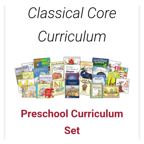 Preschool Curriculum Set| Memoria Press