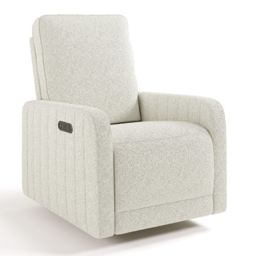 Storkcraft Kyoto Deluxe Nursery Power Recliner Swivel Glider with Dual USB Charging & Reviews | Wayfair