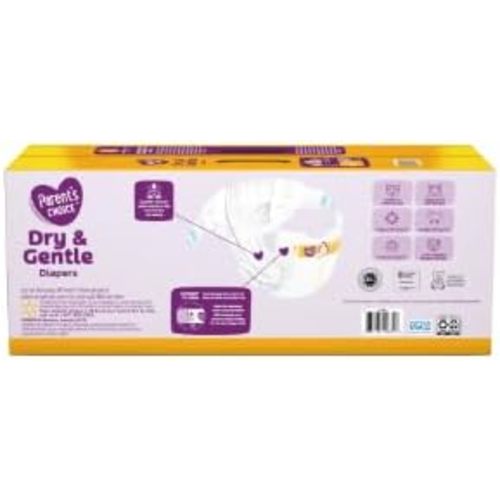 Parent's ~Choice Dry & Gentle Diapers ~ Size N-to Size 8 (1, 162, Count)