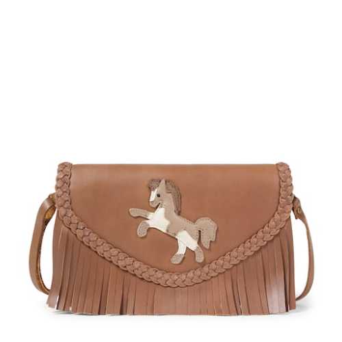 Salote fringed leather shoulder bag