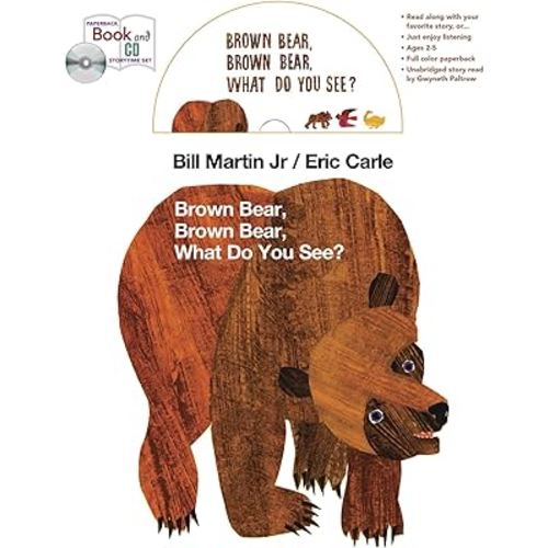 Brown Bear book and CD storytime set (Brown Bear and Friends)