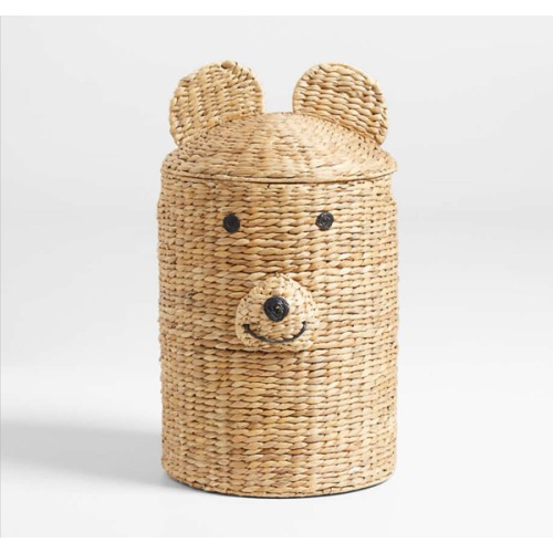 Bear Woven Kids Hamper with Handles
