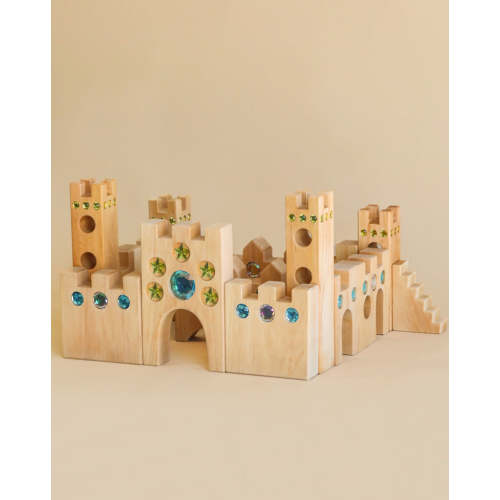 Bauspiel Large Fairytale Castle (16 pieces)– Odin Parker