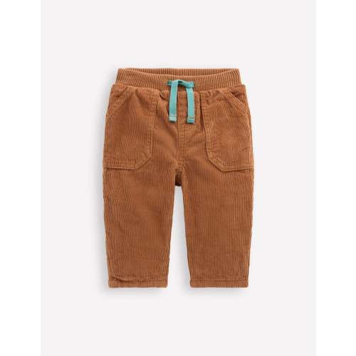 Cosy Lined Pants-Tan | Boden USA
