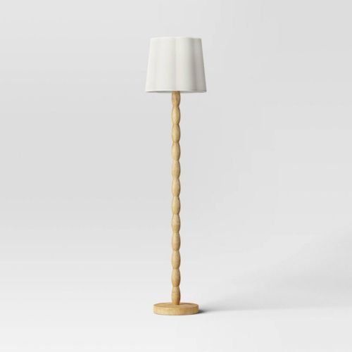 Natural Polyresin Floor Lamp - Room Essentials™
