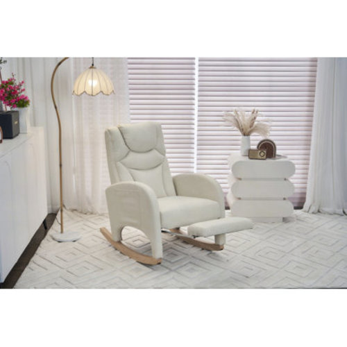 Isabelle & Max™ Nursery Rocking Chair With Adjustable Footrest | Wayfair