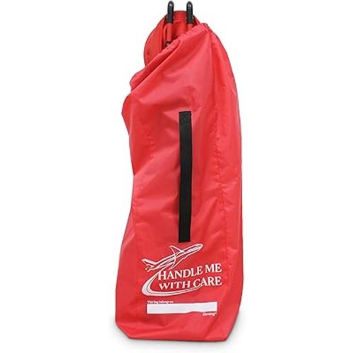 Stroller Travel Bag for Airplane, for Single Umbrella Strollers, Red