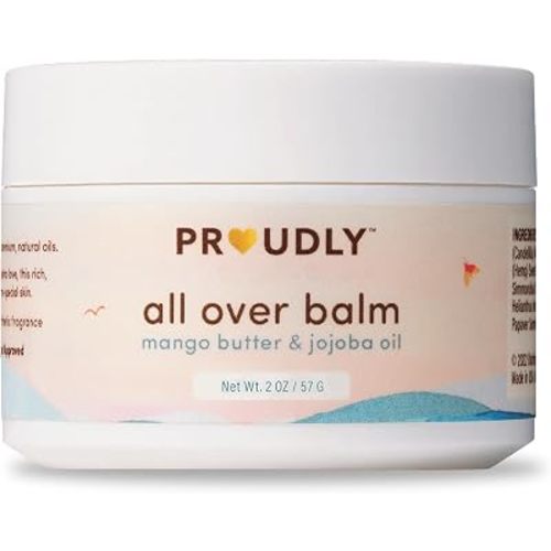 PROUDLY All Over Balm, 2oz, for Black & Brown Babies, Dry & Sensitive Skin