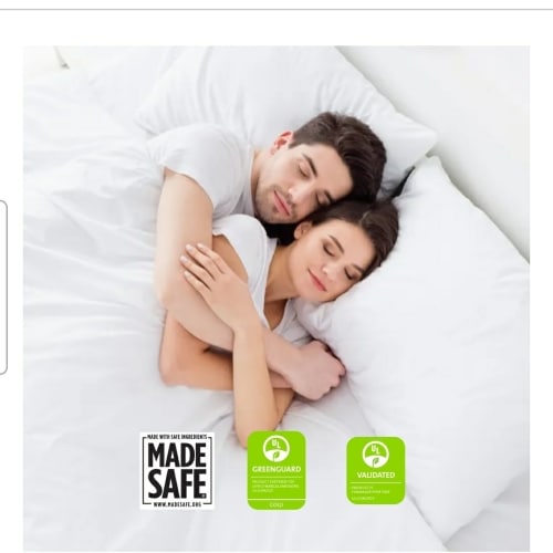 Down Pillow With Organic Cotton Fabric