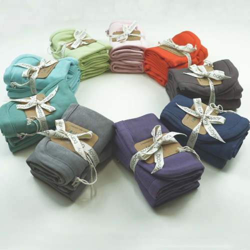 Modern Solid Colored Burpie/Burp Cloth Sets