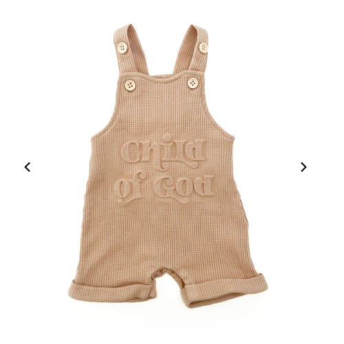 Child of God Waffle Overalls – OUR HOUSE ABOVE