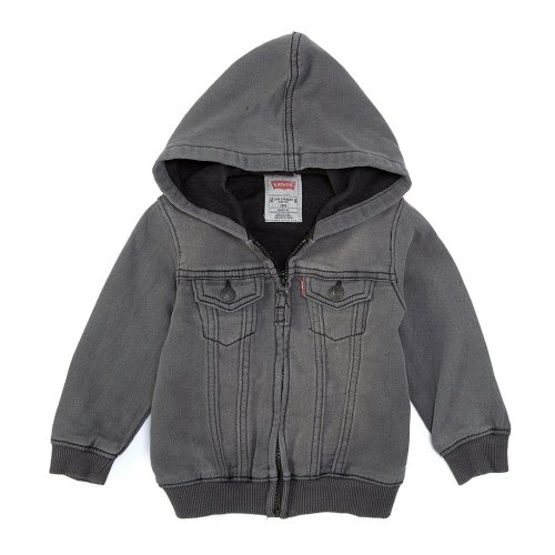 Levi's® Baby Boys Knit-Denim Hoodie
