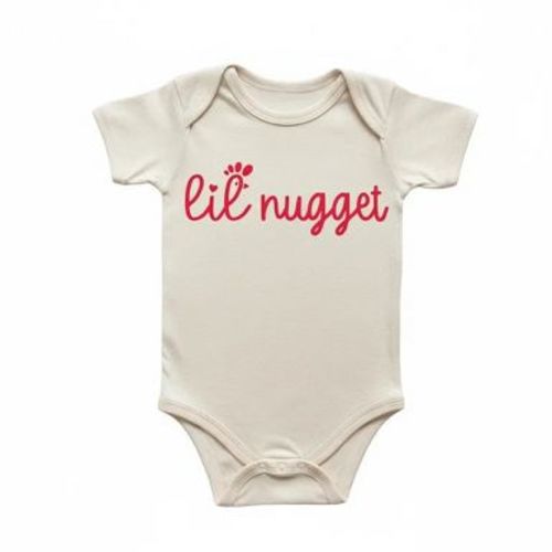 Chicken Nugget Newborn Baby Onesie® Bodysuit GS1 Multicolor 0-3M