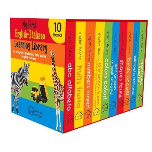 My First English-Italian Learning Library (La MIA Prima Biblioteca Delle Parole Inglese-Italiano): - by Wonder House Books (Mixed Media Product)