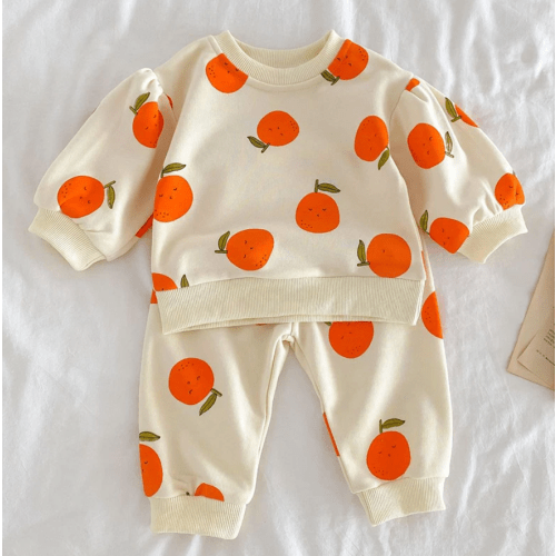 Fruit Print Jogger Set – August + Willow