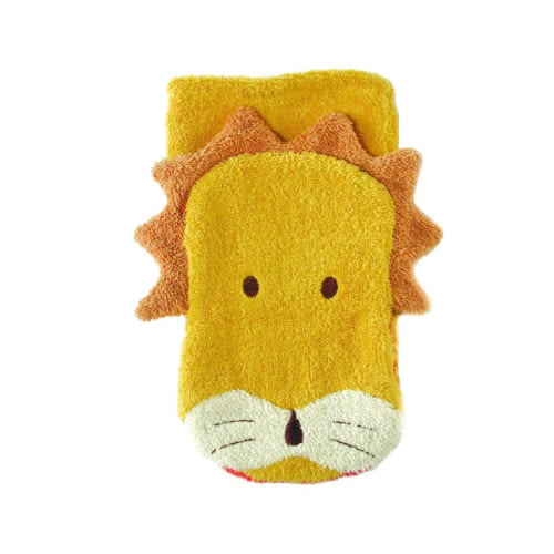Organic Cotton Lion Washcloth Puppet