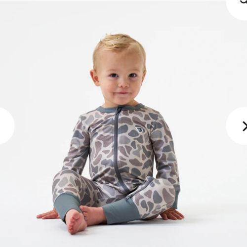 Baby Zip Up - Classic Deer Camo – BURLEBO