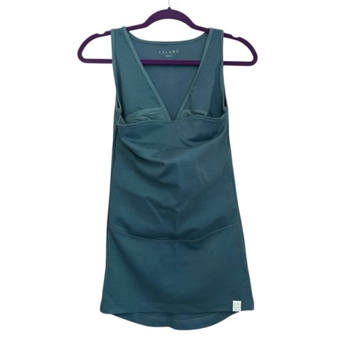 NWT Lalabu Blue Soothe Babywear Sleeveless Tank Top Size Small