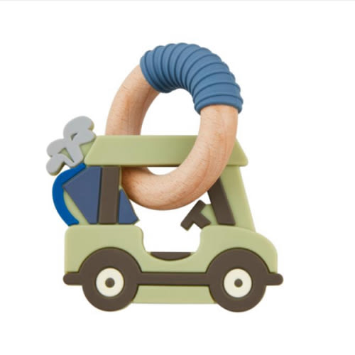 Golf Cart Silicone Teether | Mud Pie