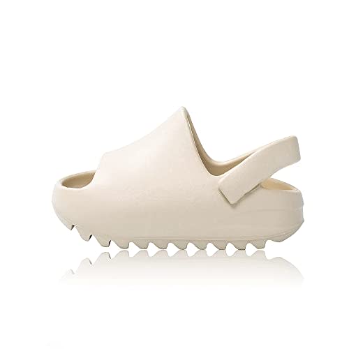 Sevrx Toddler Little Kids Slides Sandals, Kid Summer Slip On Slides Sandals,Slippers with Strap Anti-slip Water Shoes，Indoor Outdoor Lightweight Slippers Sandals for Boys and Girls