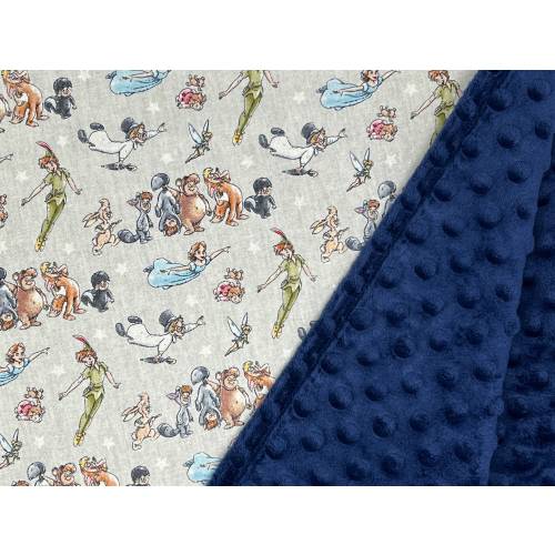 Peter Pan and Friends Blanket / Custom Sizes and Colors