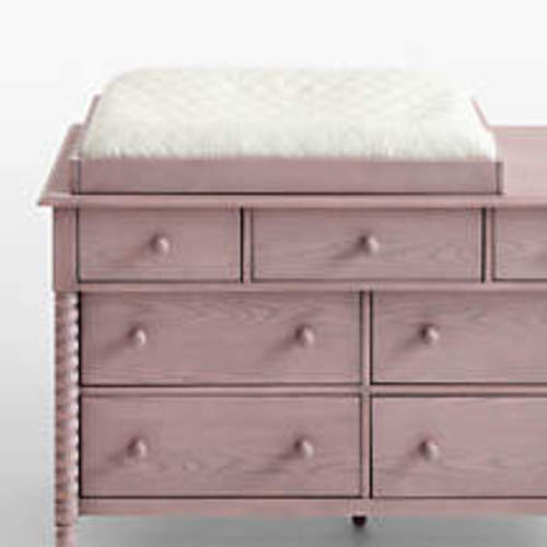 Jenny Lind Deep Brown Baby Changing Table Topper