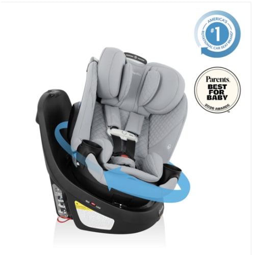 Evenflo® Revolve360™ Slim 2-in-1 Rotational Car Seat with Green & Gentle™