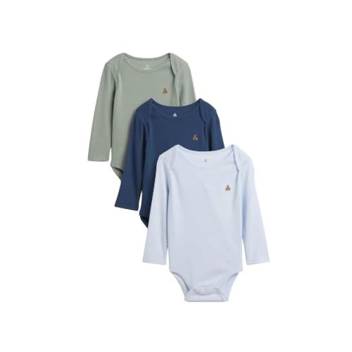 GAP Baby 3-pack Long Sleeve Bodysuit