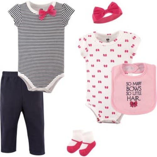 Soft Cotton Outfit Collection, 6-9M