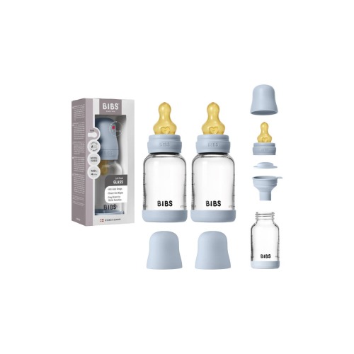 4 Oz. Glass Bottle Set