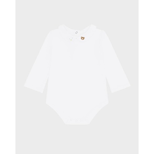Kid's Little Bear Embroidered Bodysuit, Size 3M-24M