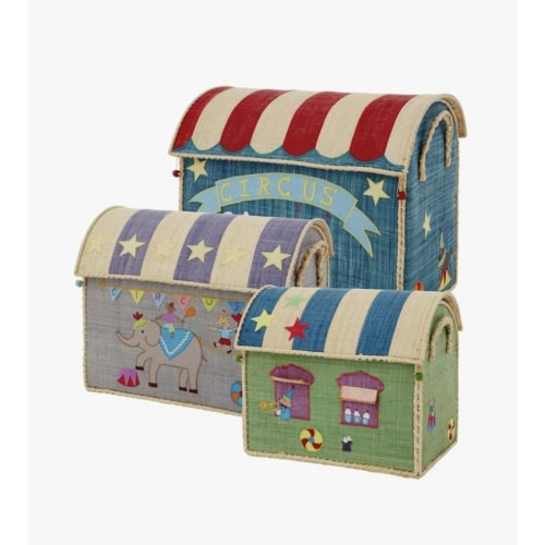 Rice Basket 3-Pcs, Circus from RICE | RoyalDesign
