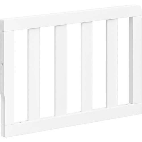 Graco Storkcraft Toddler Safety Guardrail with Slats (White) – GREENGUARD Gold Certified, Converts Compatible Storkcraft Crib to Toddler Bed, Each Guardrail Sold Individually